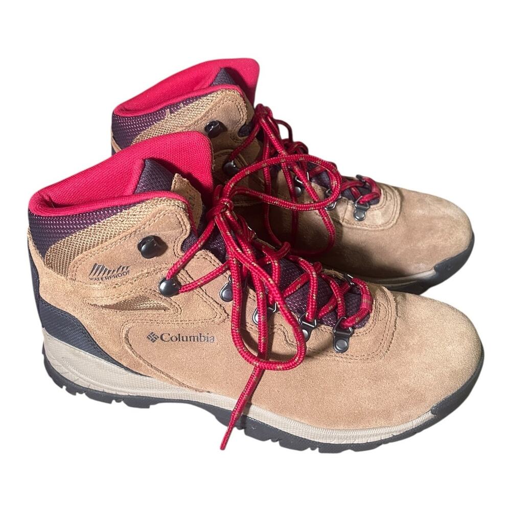 Women's Columbia Newton Ridge Waterproof Hiking Boots Size 10 1/2 NWOB